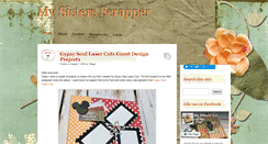 Desktop Screenshot of mysistersscrapper.com